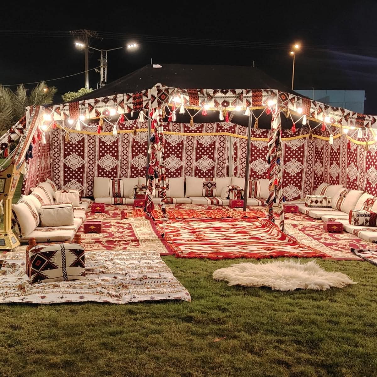 تأجير خيام في الرياض من مؤسسة الخيمة